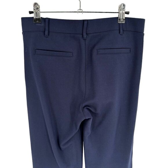 Betabrand Classic Bootcut Dress Yoga Pants Navy Blue Size Medium Long - Picture 6 of 7